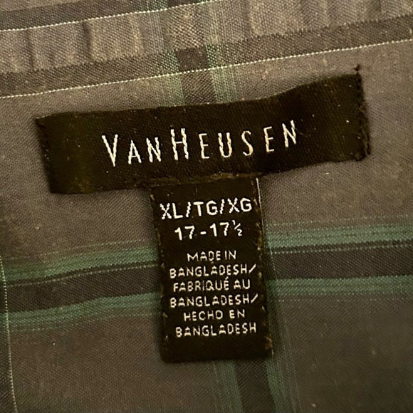Shirt Van Heusen men size xlarge top button down - Picture 3 of 3